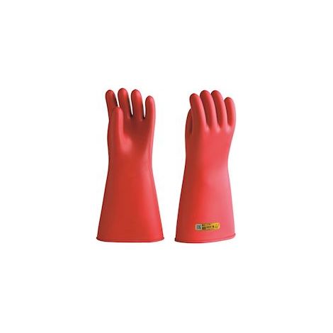 gants isolants cei - classe 3 - taille 9 - rouge - catu cg-3-09-nr