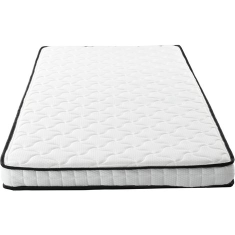 Matelas à ressorts, dimensions: 90 × 190 cm, épaisseur: 10 cm, indice de fermeté: H3, avec modules ergonomiques et soulagement des lombaires matelas roulé (1/5)