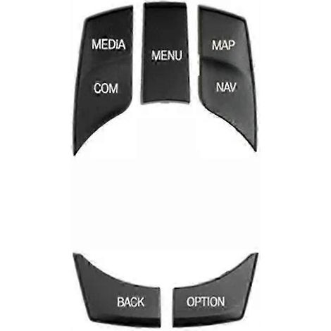 Cache de bouton multimédia CIC iDrive pour console BMW Série 5, 6 et 7 G30 G31 G38 G32 G11 G12 G60 G68 G70 RK (1/5)