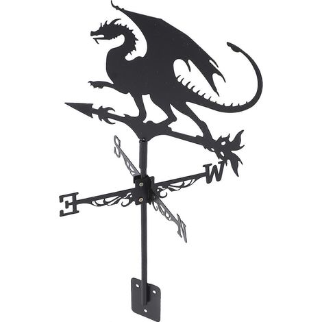 Girouette de toit style ferme, indicateur de direction du vent, décoration de toit pour Halloween (1/5)