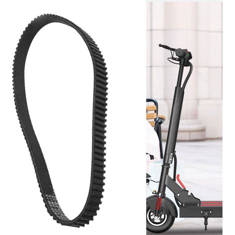 Courroie de transmission 535-5M-15 en plastique noir pour trottinette électrique et vélo (1/4)