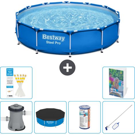 Bestway Steel Pro Rund - 305x76 cm - 7-teilig S304
