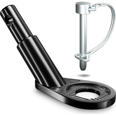 Attelage de Remorque de Vélo, Attelage de Remorque de Vélo 11.5 mm, Adaptateur pour Remorque pour Chien, Attelages de Vélo, Attelages de Vélo, Attelages de Remorque de Vélo, Noir. (1/5)