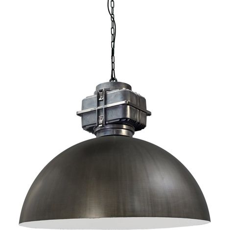 Lampe à suspension Industria 80 Block Fusil métal - 2201-30-06-BL (1/3)