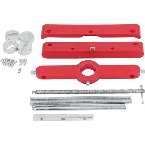 Guide de perçage de précision pour mortaises, gabarit d'assemblage en bois, positionneur précis pour perceuse, outil de menuiserie. (1/5)