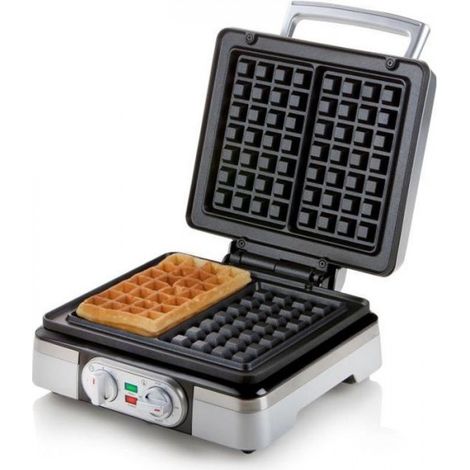 Machine a Gaufre - Gaufrier Electrique électrique - DOMO DO9149W - Plaques de cuisson épaisses - Revetement antiadhésif (1/4)