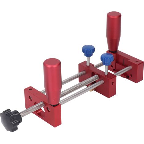 Chariot de guidage à rail poussé pour serre-joints de tenonnage bois, compatible scies à table, raboteuses, scies à ruban et assemblages. (1/5)