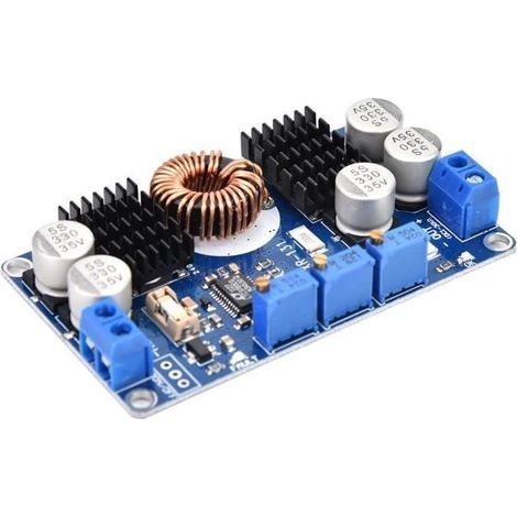 VINGVO Boost Buck Converter DC 5V-32V to 1V-30V 10A Automatic Step-Down Voltage Regulator Load Module LTC3780 (1/4)