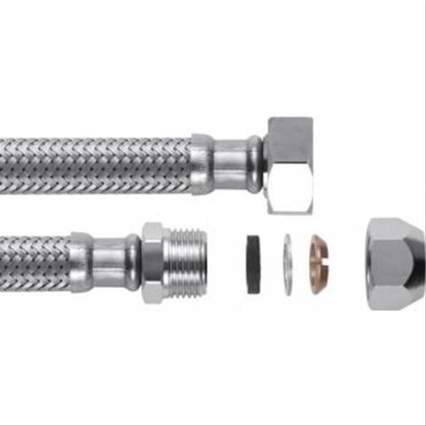 Flexible F 3/8- bicône Ø10 longueur 30cm Le lot de 10