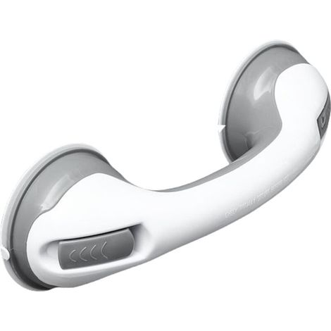 Suction cup bathtub and shower handrail, auxiliary safety bathroom handle, grey, 30 cm (1/4)