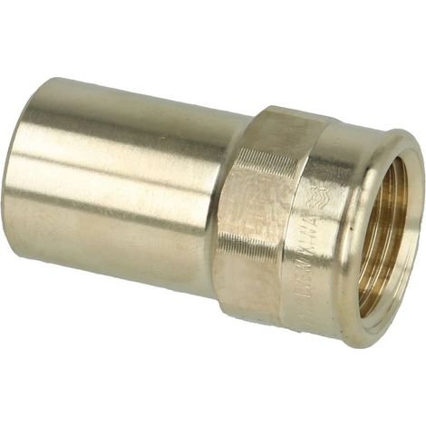 Raccordo Viega press fitting maschio-femmina rame 22 mm
