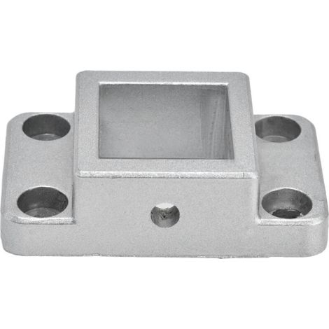 Connecteur d'angle carré bidirectionnel 3030 pour profilés aluminium et bases à bride (1/5)