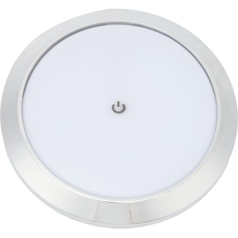 Plafonnier LED intérieur 7 pouces pour camping-car, yacht DC 12V, lampe de plafond en dôme, éclairage de lecture RV, panneau lumineux économique, veilleuse couloir (1/5)