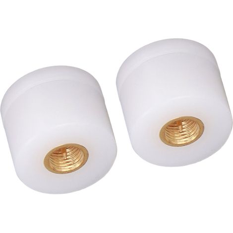 2 Stück WLAN-Miniantennen 2,4 GHz, hohe Verstärkung, wasserdicht, kurzer Klebestift, Daumenform, für Smart Home, Weiß (1/5)