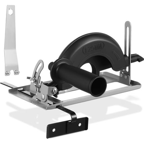 Support de Meuleuse Angulaire Réglable Amélioré pour Base Stabilisante pour Meuleuse sur Table Adaptable pour Usinage Découpe et Limage (1/5)