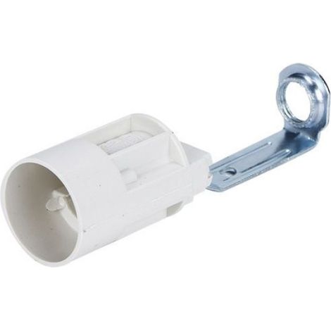 Support de lampe à vis E14 E27, base de douille pour ampoule LED, bougie, lumière de bureau, table et sol, 4 pièces, couleurs noir et blanc