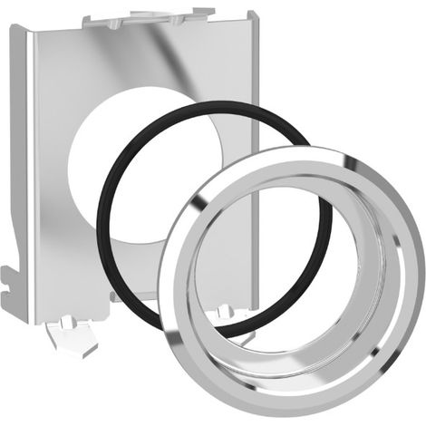 Schneider ZB4BZ021 Einbausatz 30 für Druckknopf und LED 22, Metall
