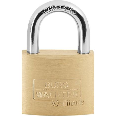 Burg Wächter 3011 Cadenas 40.00 mm fermeture différente laiton avec serrure à clé (1/4)
