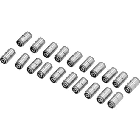 Satz mit 20 Metallführungsbuchsen, Präzisionspositionierungsringe für Formen, 10x7x10x10 (1/5)
