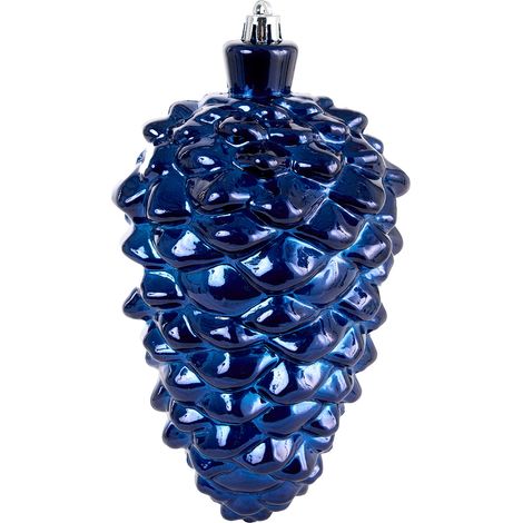 ARPIMEX Pigna Natalizia 9 x 17 Cm Plastica Blu Scuro