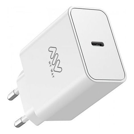 Cargador de Pared Myway MWACC0018/ 1xUSB Tipo-C/ 45W