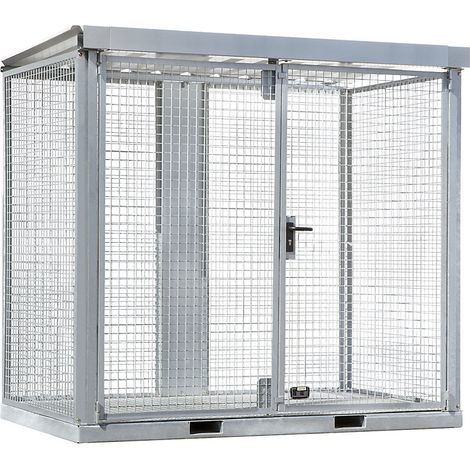 eurokraft pro 118345 eurokraft pro Conteneur grillagé pour (1/5)