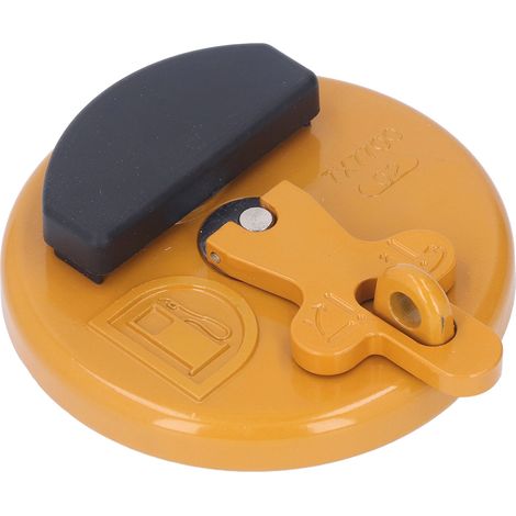 Couvercle de réservoir de carburant de rechange pour pelle hydraulique 7X7700 3497059, bouchon verrouillable pour réservoir de diesel E320C 311D 312D 313D (1/5)