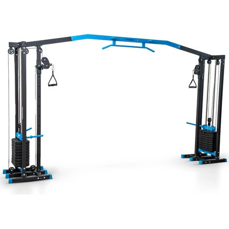 Station de musculation THUNDER CRAGY multifonction 200kg presse poids intégrés compacte pro usage domestique