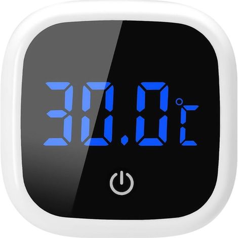 Aquarium Thermometer, Mini Digital Aquarium Thermometer, LED Display, High-Precision Temperature Sensor, Suitable for Freshwater and Saltwater Aquariums (1/5)