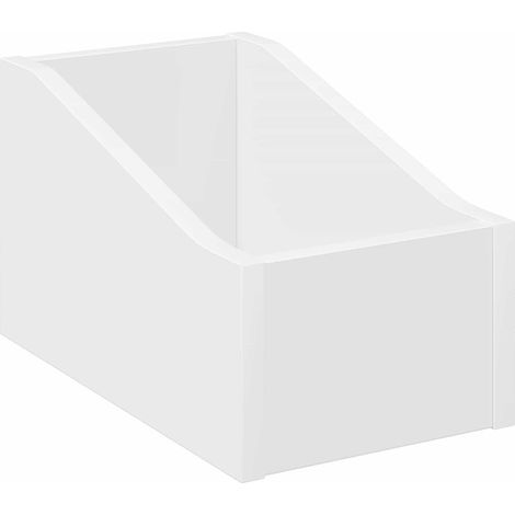 Scatola per dischi LP Bianco 18 x 32 x 18 cm vidaXL (1/5)
