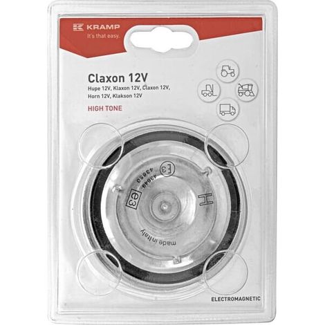 Clacson UNIVERSALE CL10012V (1/2)
