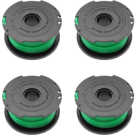 4pcs Bobines SF-080 Compatible avec Black & Decker GL8033 GL9035 GL7033 A6486 Pièces de Rechange pour Outils Électriques d'extérieur H724 (1/5)