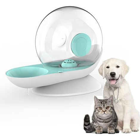 Fontaine à eau automatique, chats et chiens, 2,8 l, gravité,, filtre, abreuvoir, station d'alimentation automatique, volume élevé (1/5)