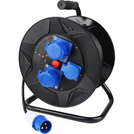 avvolgicavo industriale ideal star 25 mt (1/4)
