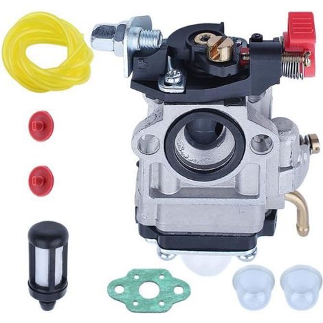 Carburateur - Kawasaki TH23/TH26/TH34 - Kit complet pour moteurs 23–35cc - Remplace BV162 - Tuyau et joints (1/4)