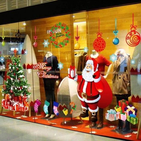 Autocollant de Noël - Non spécifié - Non spécifié - PVC - Multicolore - Décoration de fête (1/4)