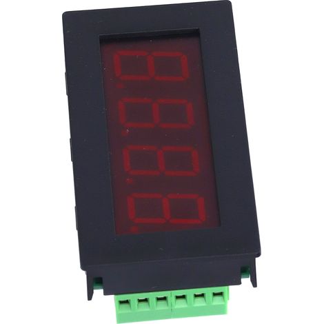 Afficheur PLC avec interface LED série, 4 chiffres, 536 V CC, compatible MODBUS RTU et RS485 (1/5)