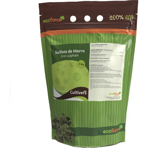 CULTIVERS Sulfato de Hierro Ecológico 5 kg (1/7)