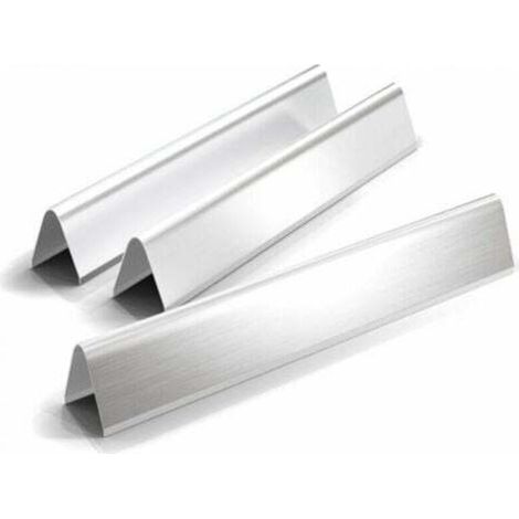 [JAMAIS UTILISÉ] Plaque chauffante pour four inox 7635, déflecteur de feu, plaque de séparation feu, plaque chauffante émaillée, Lot de 3 (1/4)