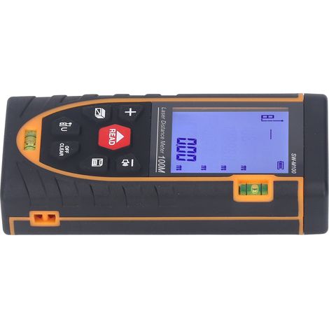 Télémètre laser infrarouge, grand écran rétroéclairé, haute précision, portable, portée 100 m, SW M100 (1/5)
