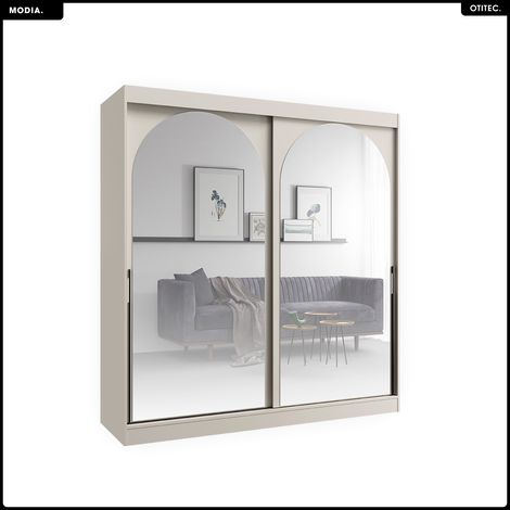 Armoire coulissante - L.200 x H.215 x P.65 - MODIA (1/4)