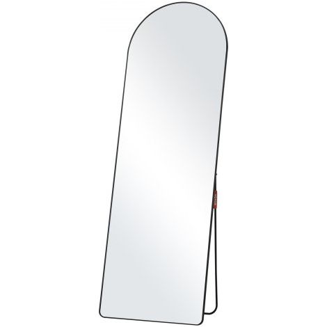 Miroir pleine longueur arqué - 1650x558 mm grand miroir de sol (1/5)