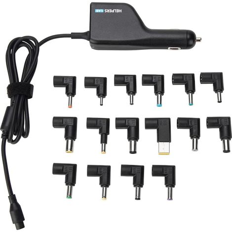 Chargeur Universel 108W Ordinateur Portable Chargeur DC Adaptateur Alimentation 15V 16V 18,5V 19V 19,5V 20V pour ASUS Acer Lenovo HP Compaq Dell Samsung Sony Toshiba IBM Medion LG ect avec USB QC3.0 (1/5)