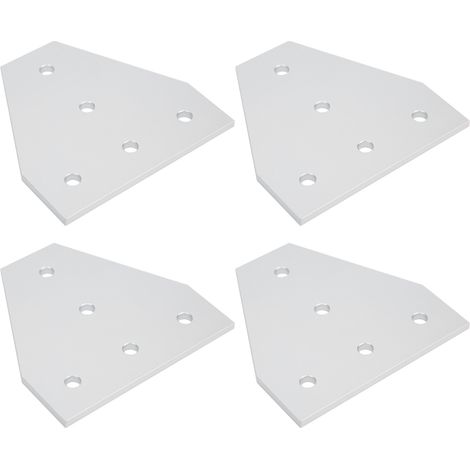Profilé Aluminium 3030, Équerre de Liaison en T en Alliage d'Aluminium, Support de Connexion 5 Trous pour Assemblage 203040 (1/5)