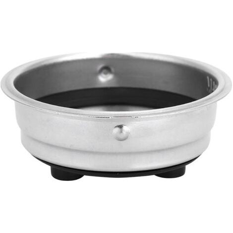 QORVA-Accessoires détachables de Machine de crépine de panier de filtre à café d'acier inoxydable pour la tasse simple de bureau à la maison