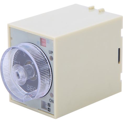 Relais temporisateur ST3PA C réglable, 220V AC, 50/60Hz (1/5)