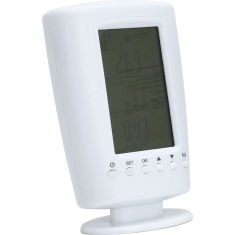 Kabellose Thermostatsteckdose, multifunktional, automatisch programmierbar, digitaler Temperaturregler, Steckdose für den Hausgebrauch, EU-Stecker 230 V (1/5)