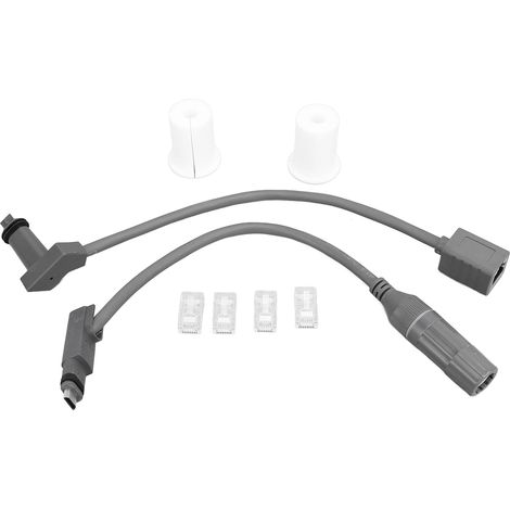 Adaptateur SPX mâle vers RJ45 femelle, noyau en cuivre 24awg, 1200Mbps, étanche pour routeur d'antenne parabolique Gen 2 (1/5)