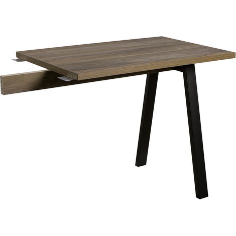 PROLUNGA SCRIVANIA DAVINCI 90X60XH75CM NOCE BRERA (1/4)