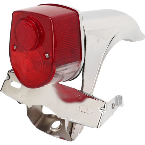 Feu arrière moto avec plaque d'immatriculation 84701 098 000 compatible DAX ST50 ST70 CT50 CT70 Trail (1/5)